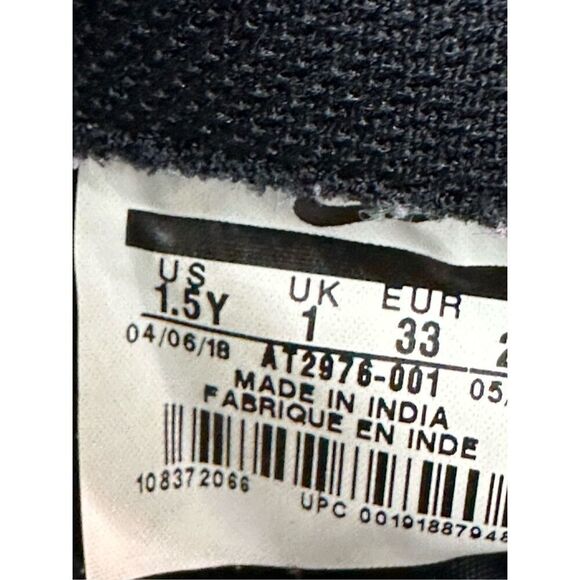 Nike Air Force 1 Low '07 LV8  size 1.5 Just Do It  A800 - Picture 4 of 5